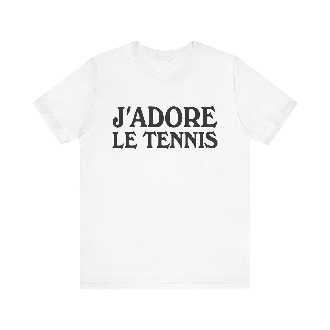 J'adore le Tennis Unisex T-Shirt