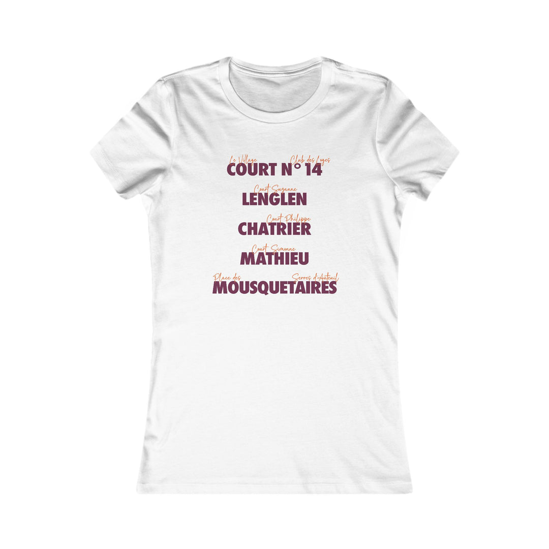 Ici c'est Roland Women's Fitted Tee