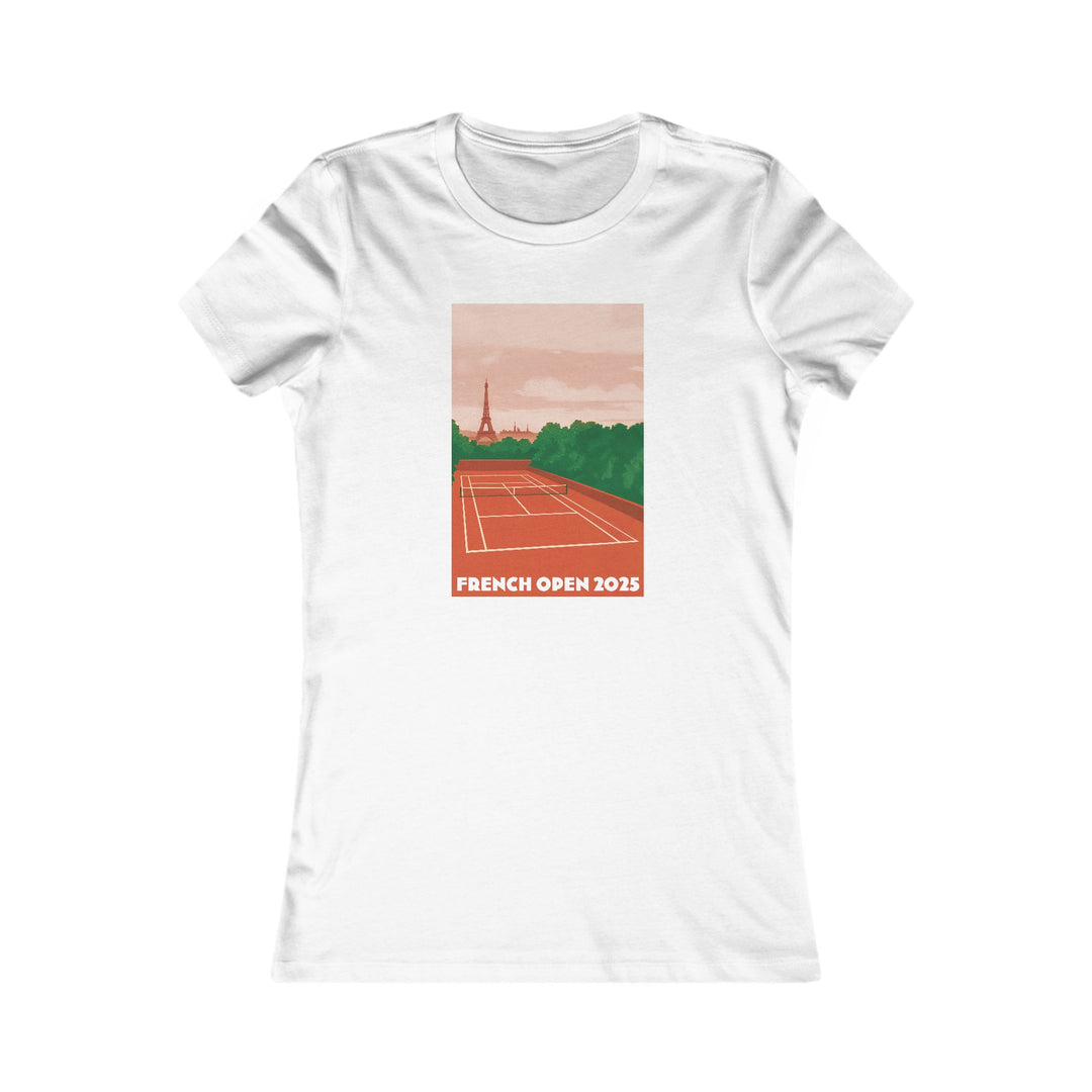French Open 2025 Women's Fitted Tee