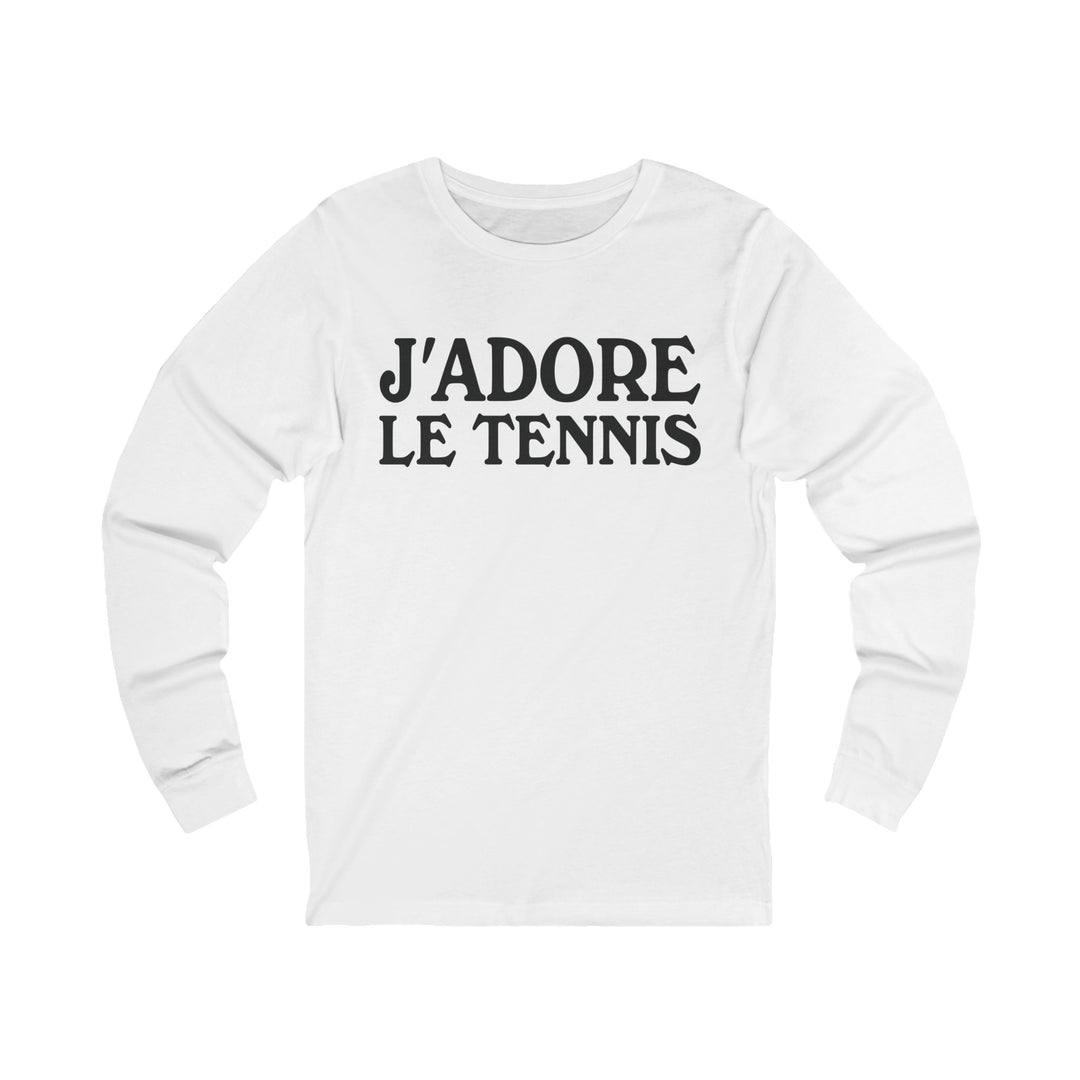J'adore le Tennis Long Sleeve T-shirt