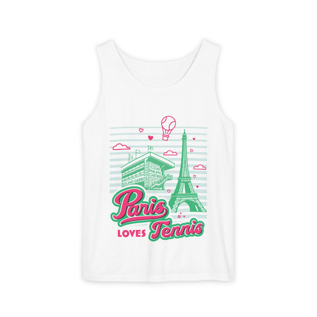 Paris Loves Tennis Sleeveless Tank