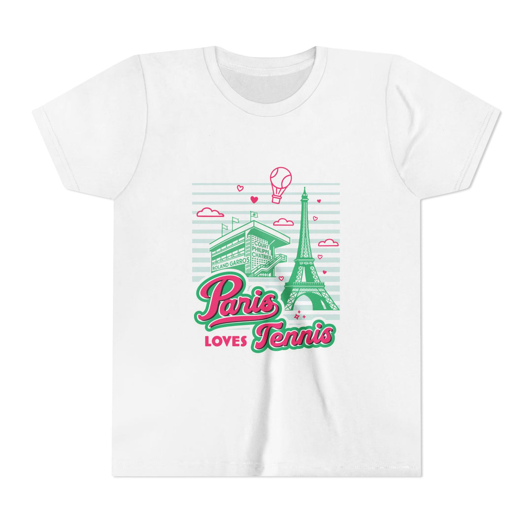Paris Loves Tennis Kid's T-Shirt