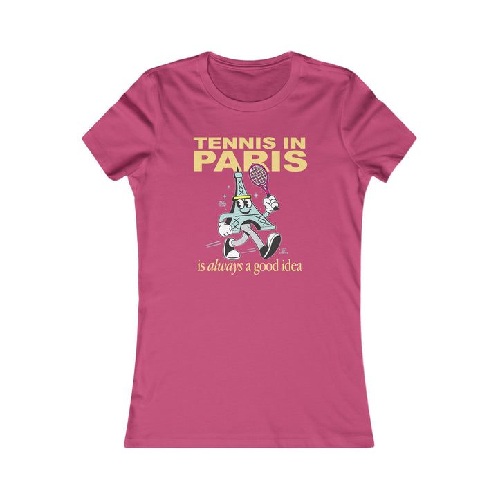 French Open Mascot Women's Fitted Tee