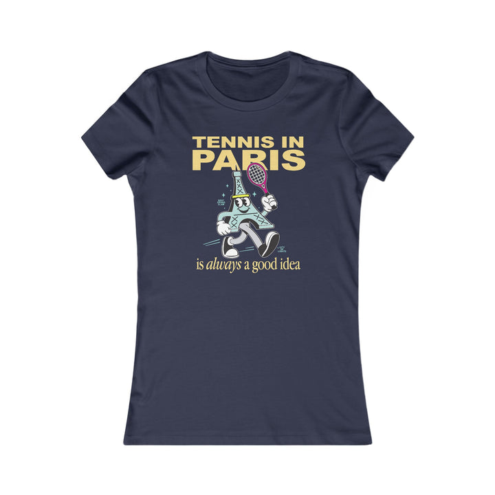 French Open Mascot Women's Fitted Tee