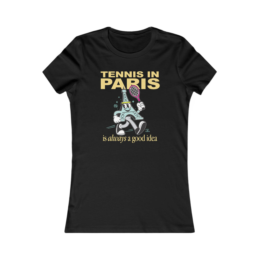 French Open Mascot Women's Fitted Tee