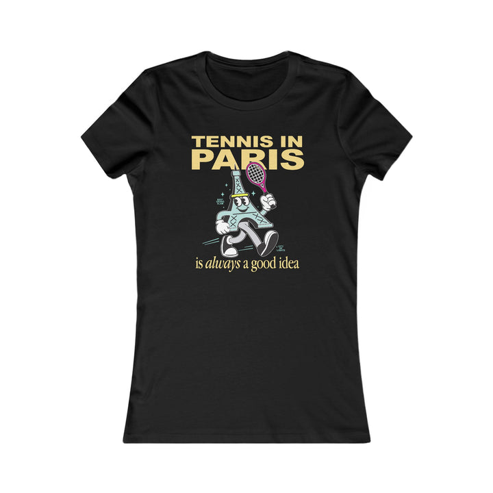 French Open Mascot Women's Fitted Tee