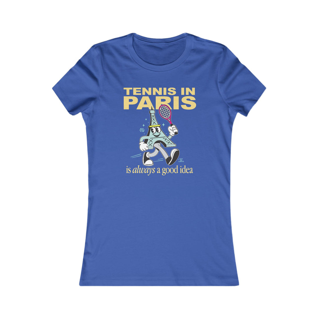 French Open Mascot Women's Fitted Tee