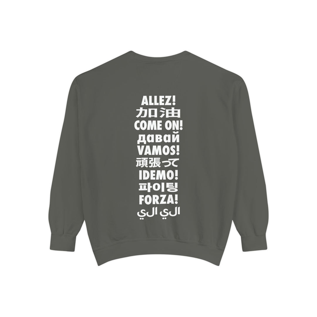 Allez / Vamos Unisex Tennis Crewneck Sweatshirt