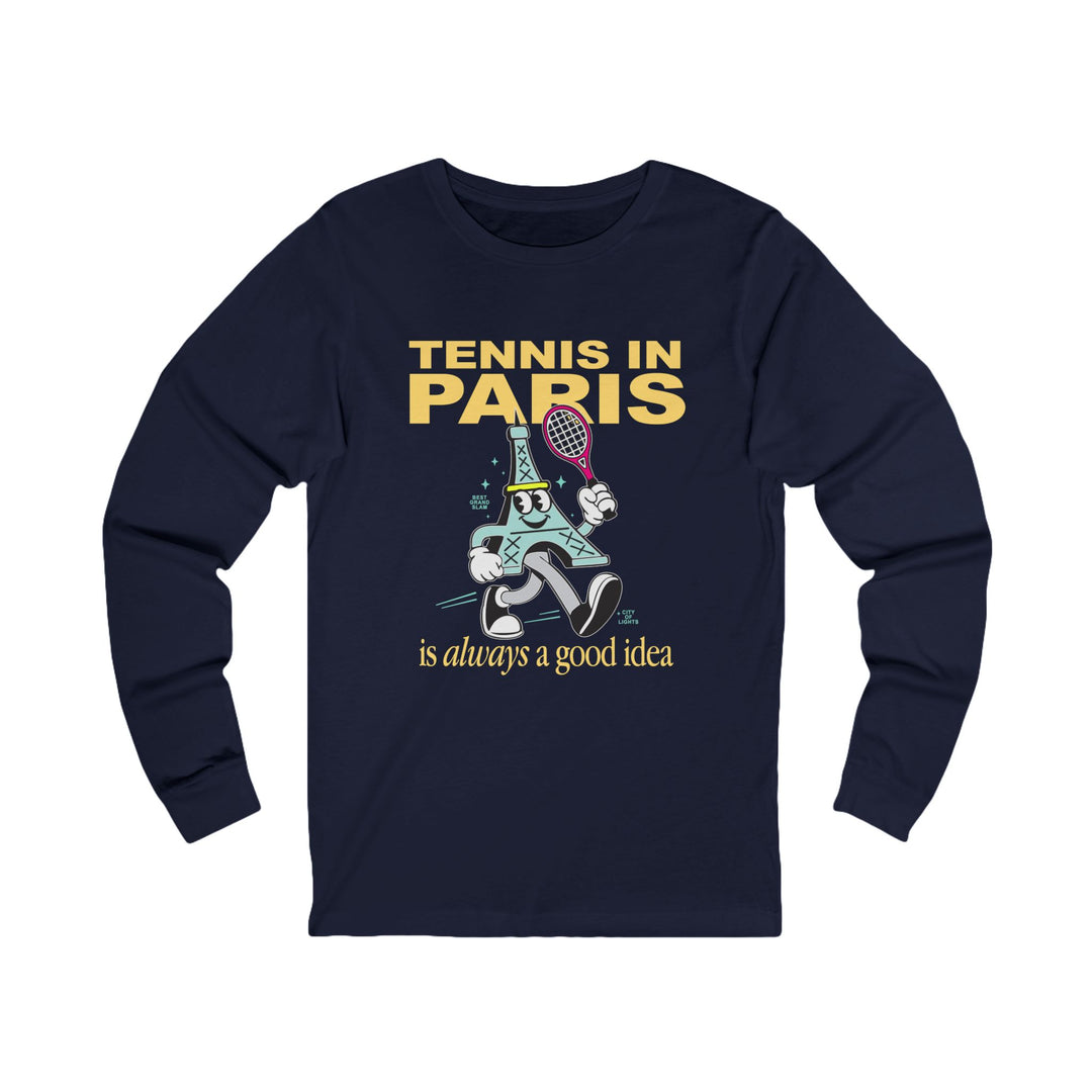 French Open Mascot Long Sleeve T-shirt