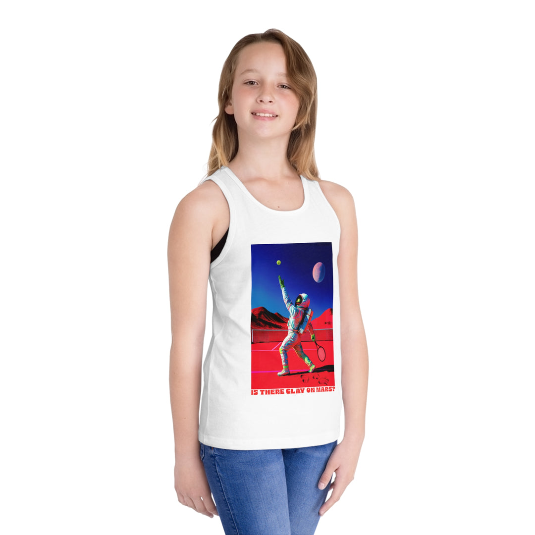 Is There Clay on Mars? Kid's Tank Top