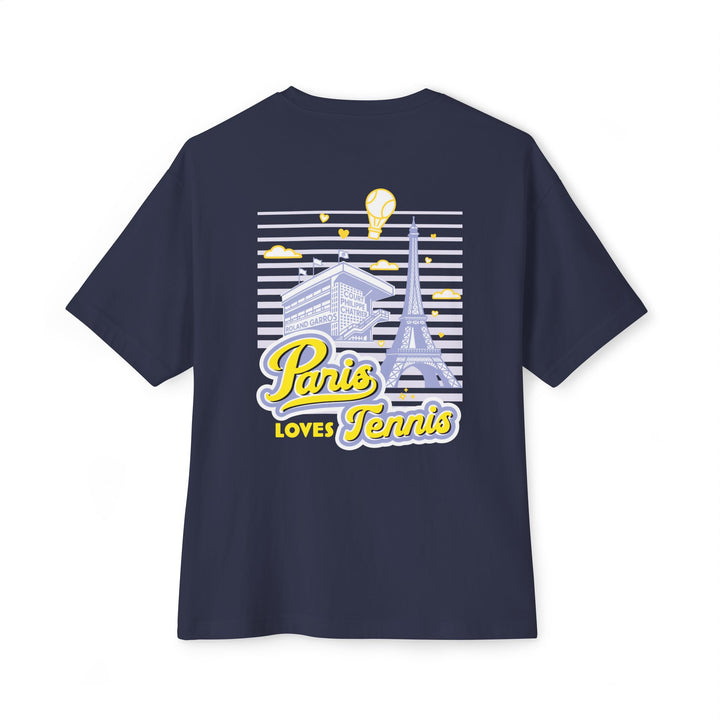 Paris Loves Tennis Heavyweight / Boxy Tee