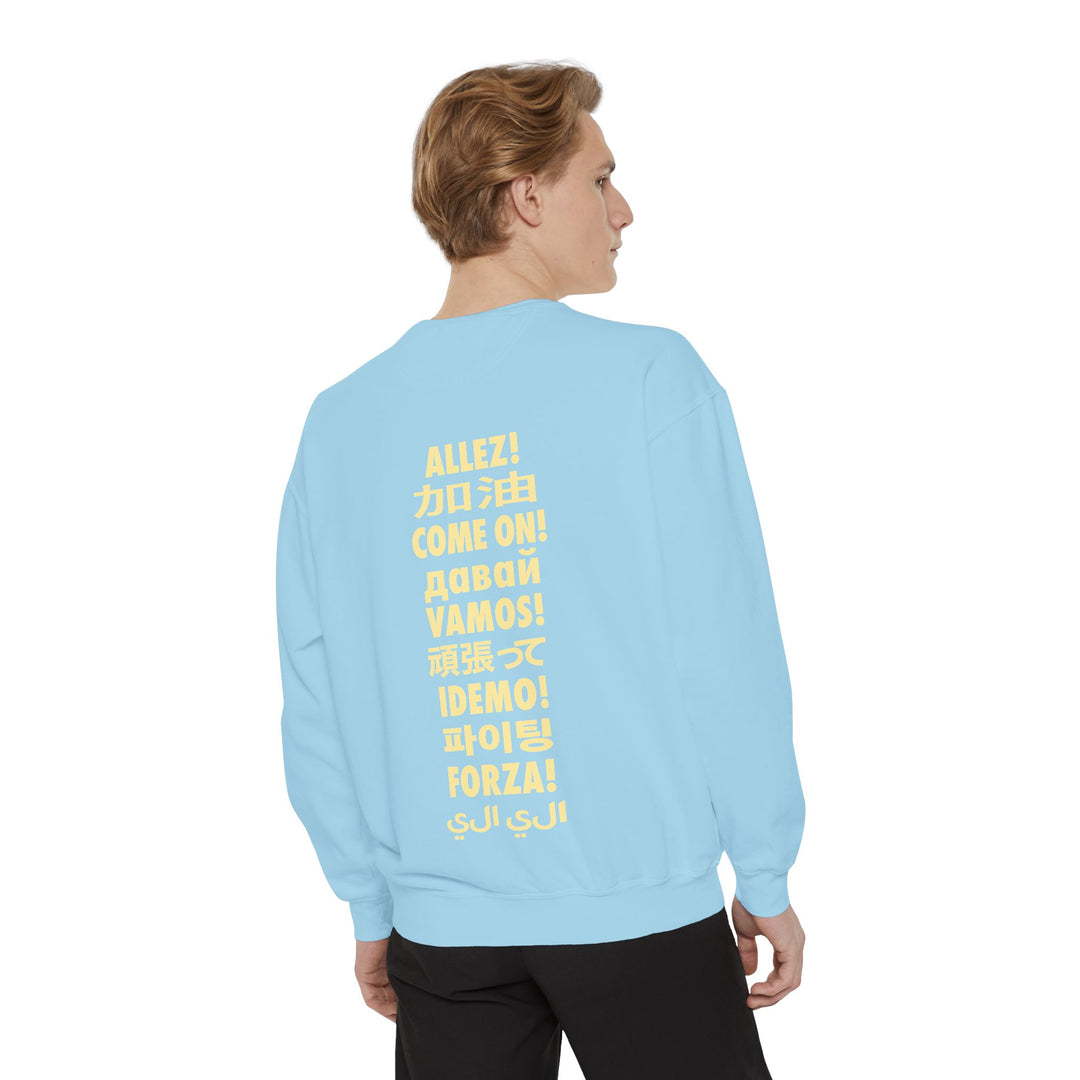 Allez / Vamos Unisex Tennis Crewneck Sweatshirt