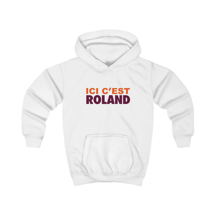 Ici c'est Roland  Kid's Hoodie