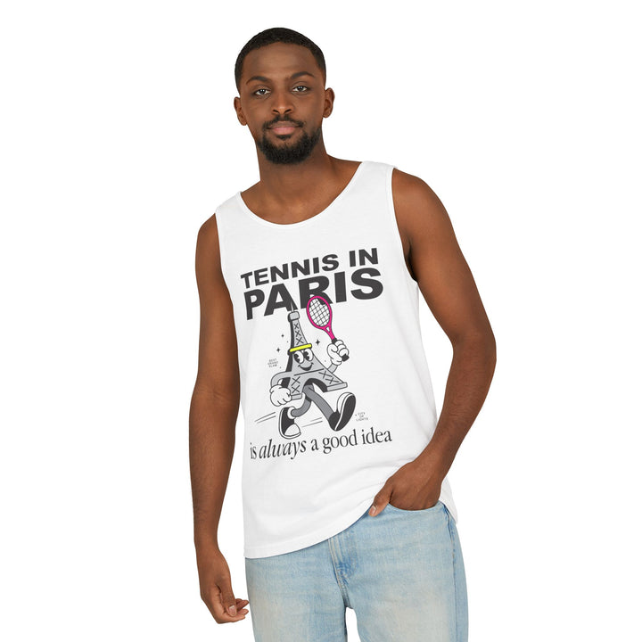 French Open Mascot Sleeveless Tank