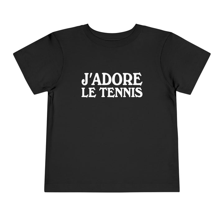 J'adore le Tennis Toddler T-Shirt