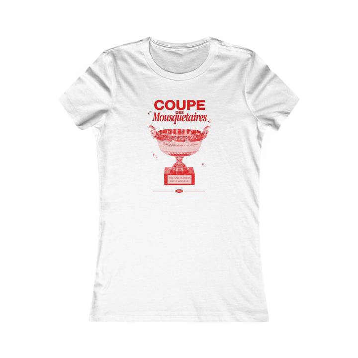 Suzanne Lenglen Trophy Women's Fitted Tee