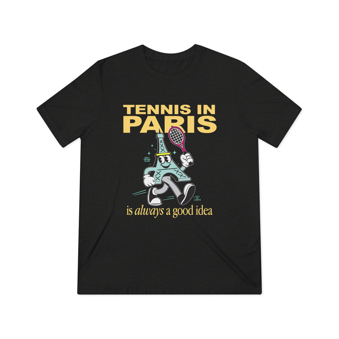 French Open Mascot Unisex Triblend T-Shirt