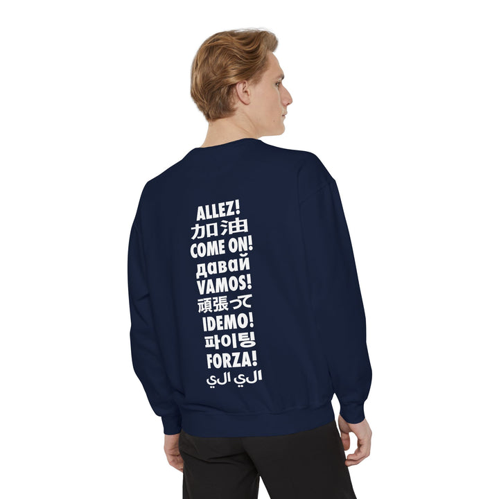 Allez / Vamos Unisex Tennis Crewneck Sweatshirt