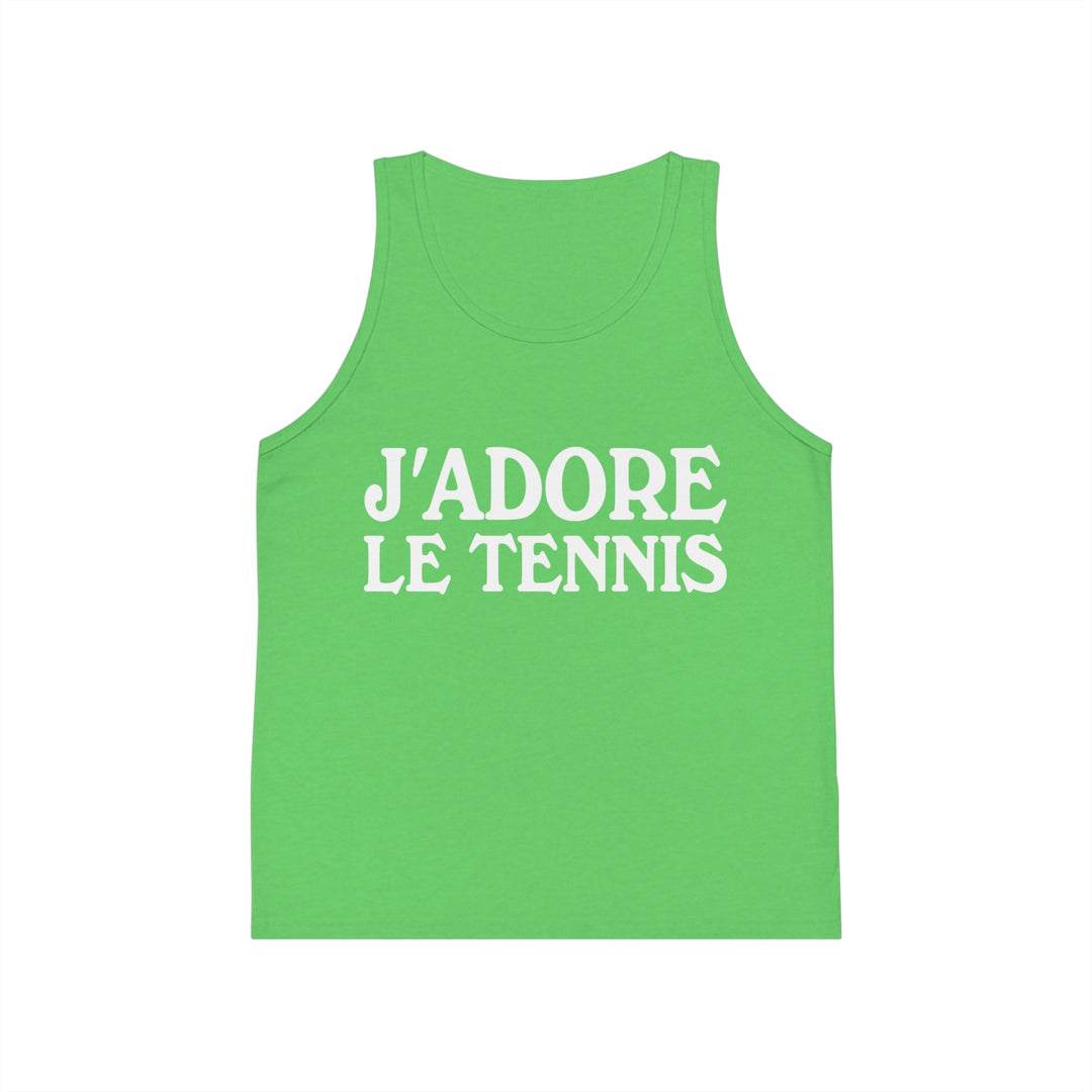 J'adore le Tennis Kid's Tank Top