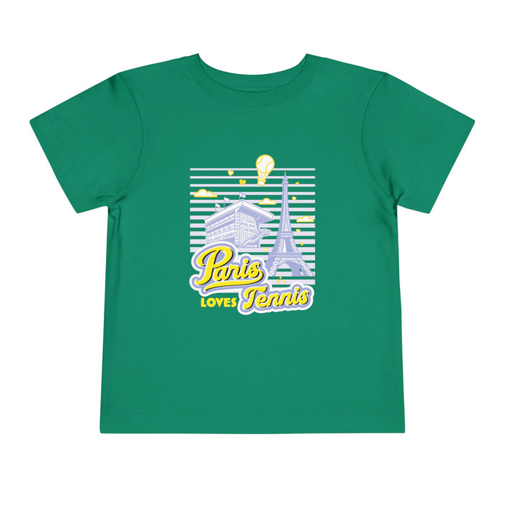Paris Loves Tennis Toddler T-Shirt