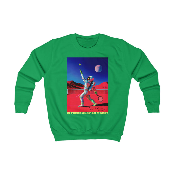 Is There Clay on Mars? Kid's Sweatshirt