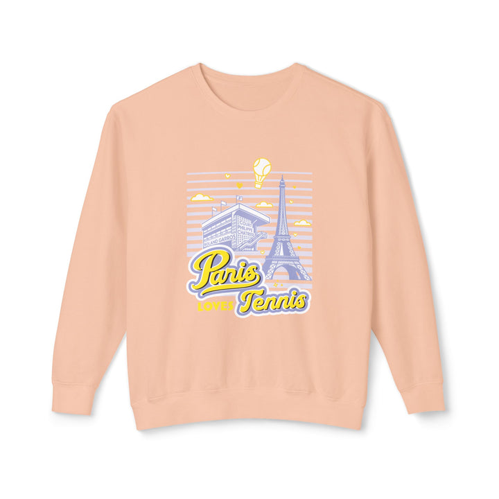 Paris Loves Tennis Lightweight Sweatshirt