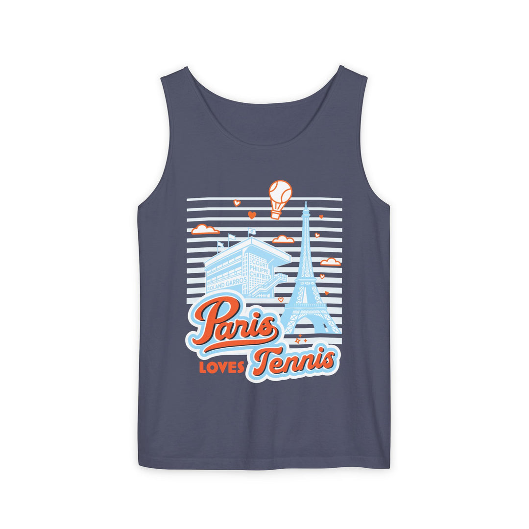 Paris Loves Tennis Sleeveless Tank