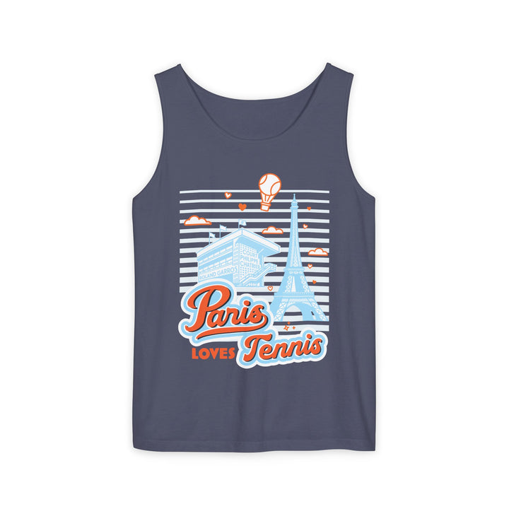 Paris Loves Tennis Sleeveless Tank