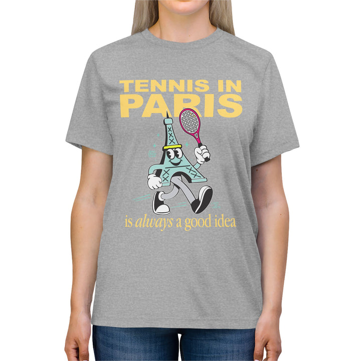 French Open Mascot Unisex Triblend T-Shirt
