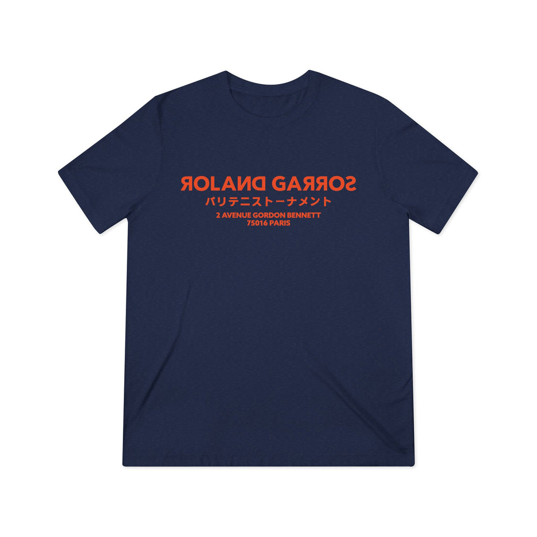 Roland Garros Underground Unisex Triblend T-Shirt