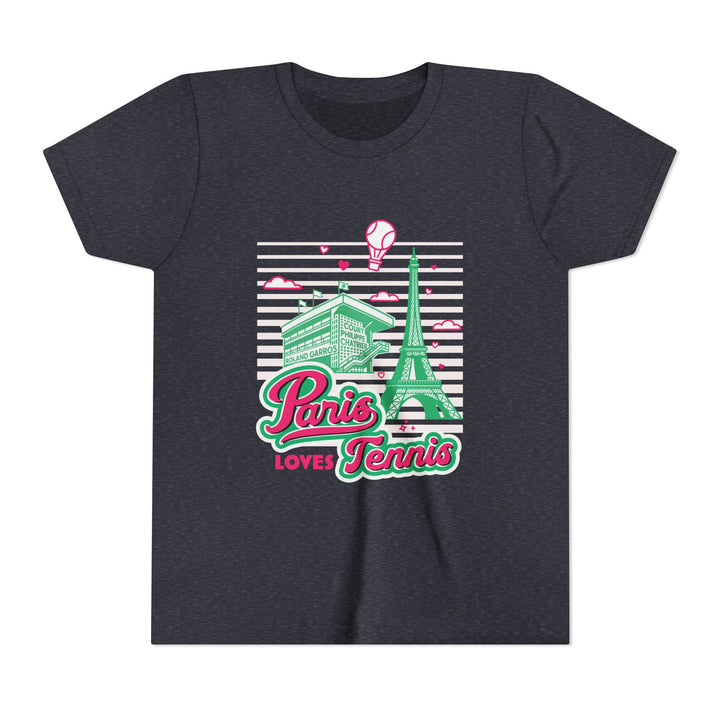 Paris Loves Tennis Kid's T-Shirt