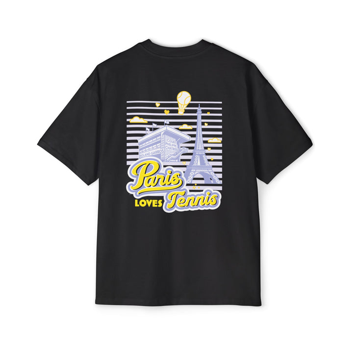 Paris Loves Tennis Oversized Tee
