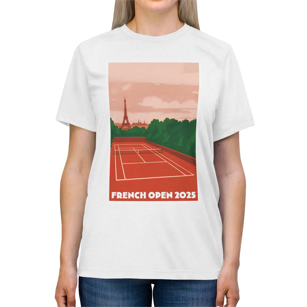 French Open 2025 Unisex Triblend T-Shirt