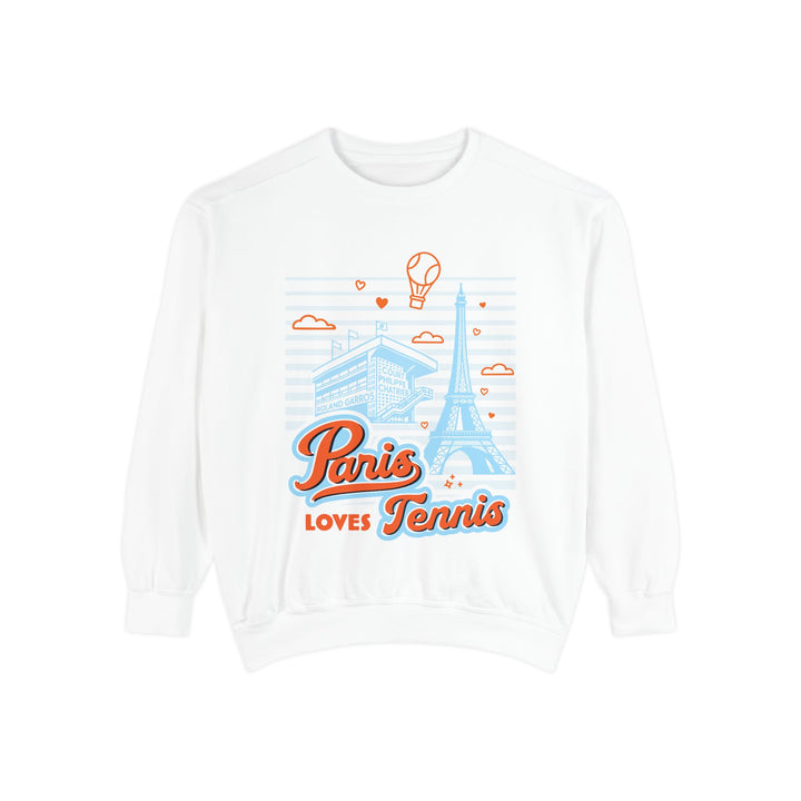Paris Loves Tennis Sweatshirt