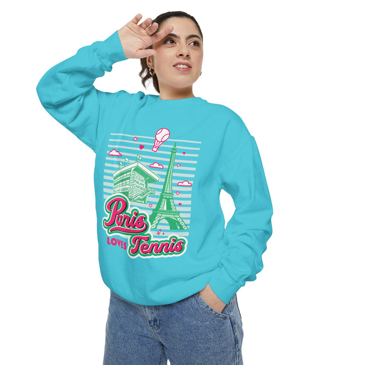 Paris Loves Tennis Sweatshirt