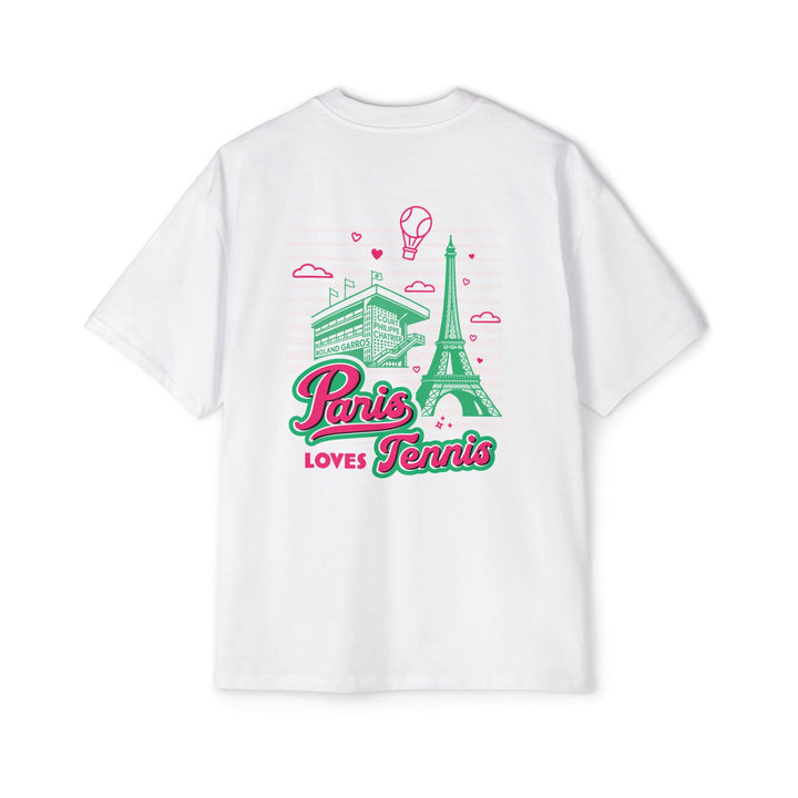 Paris Loves Tennis Oversized Tee