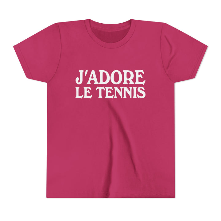 J'adore le Tennis Kid's T-Shirt