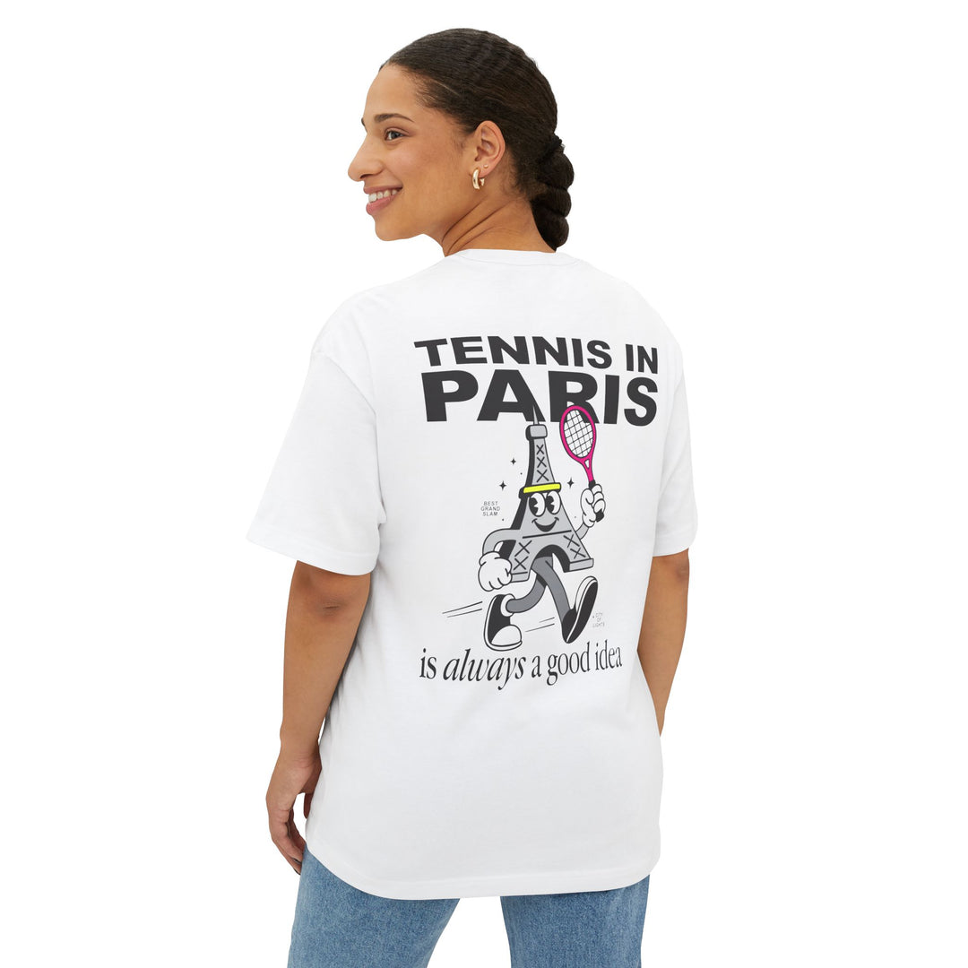 French Open Mascot Heavyweight / Boxy Tee