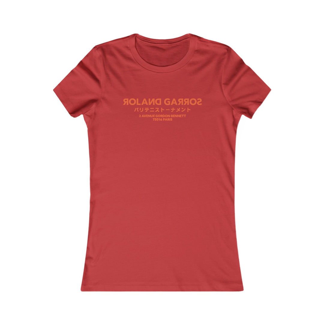 Roland Garros Underground Women's Fitted Tee
