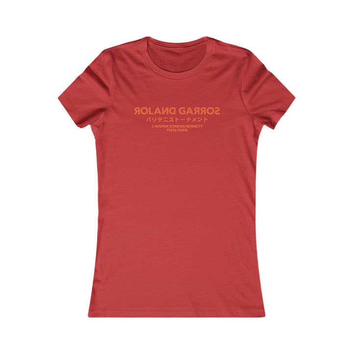 Roland Garros Underground Women's Fitted Tee