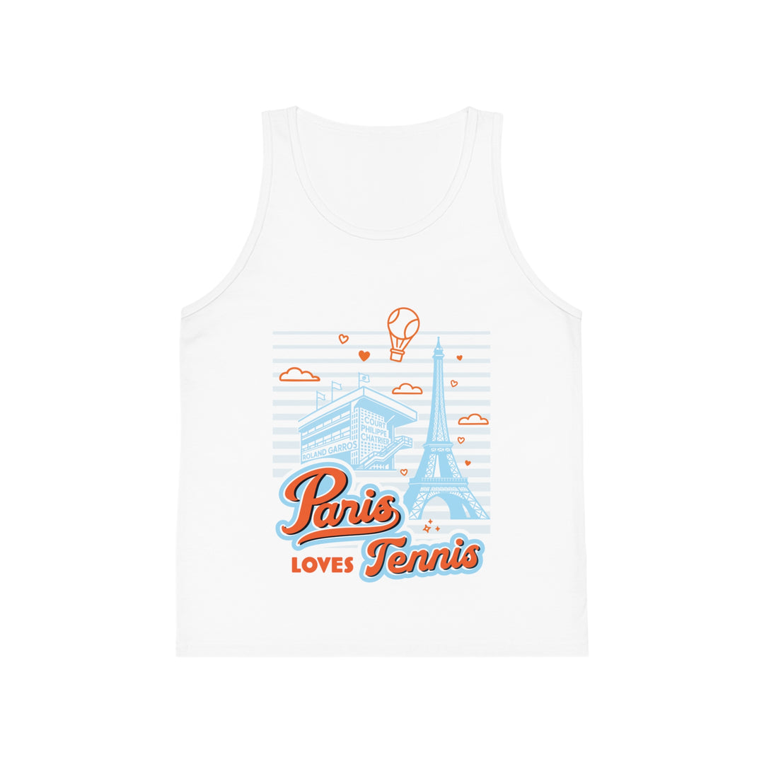 Paris Loves Tennis Kid's Tank Top