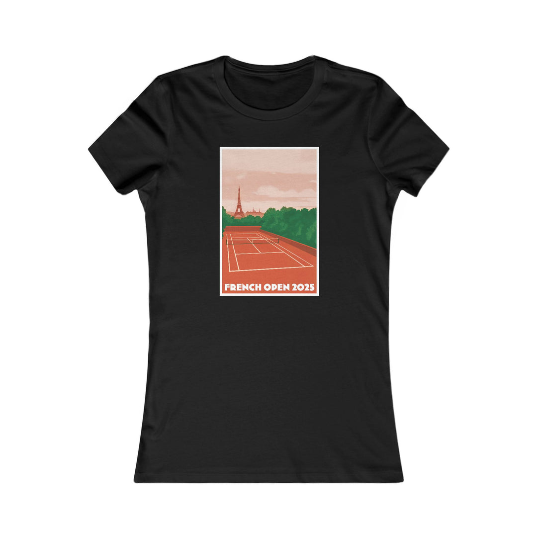 French Open 2025 Women's Fitted Tee