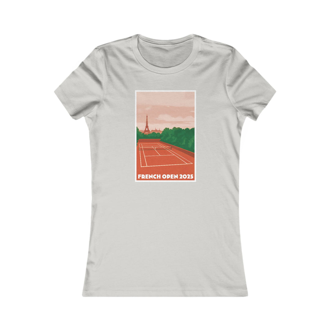French Open 2025 Women's Fitted Tee