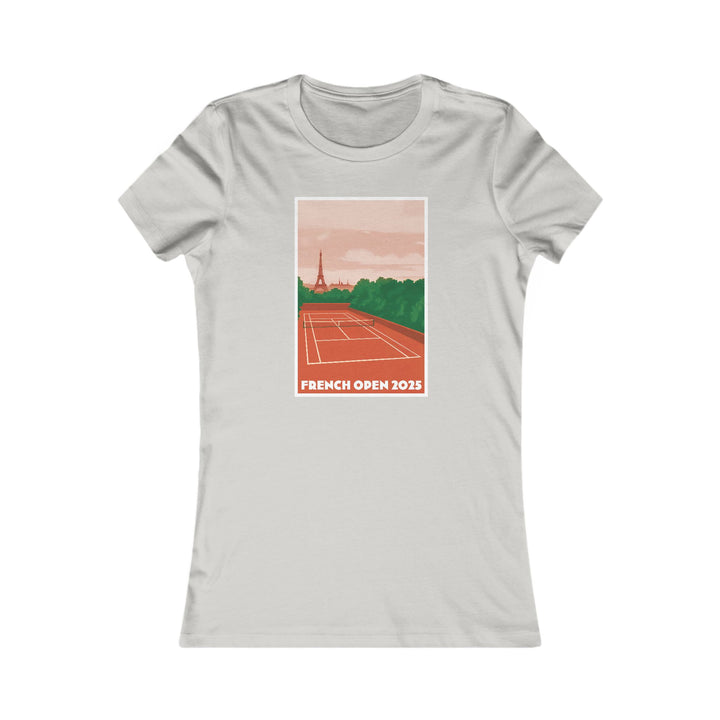 French Open 2025 Women's Fitted Tee
