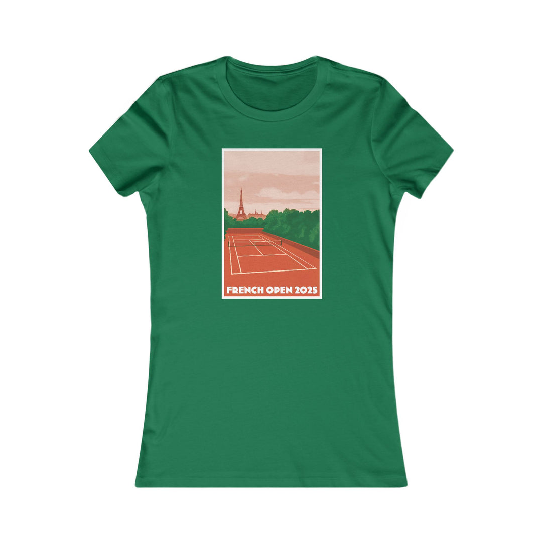 French Open 2025 Women's Fitted Tee