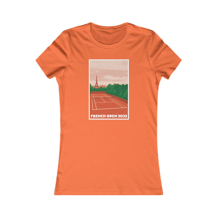 French Open 2025 Women's Fitted Tee