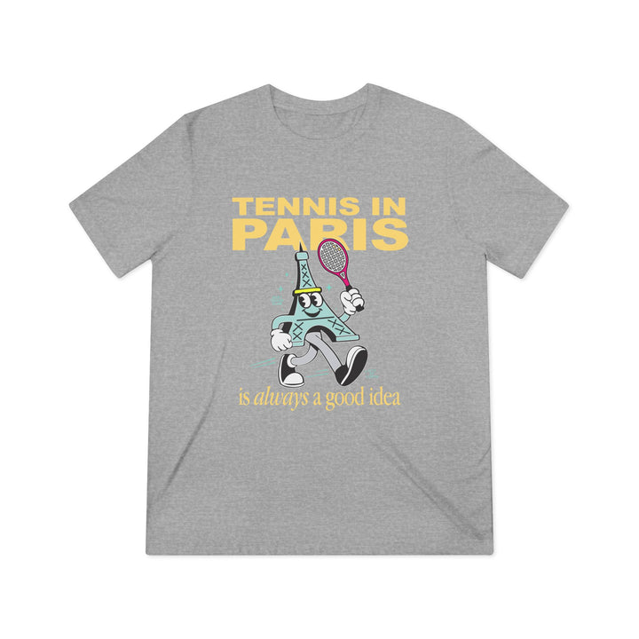 French Open Mascot Unisex Triblend T-Shirt
