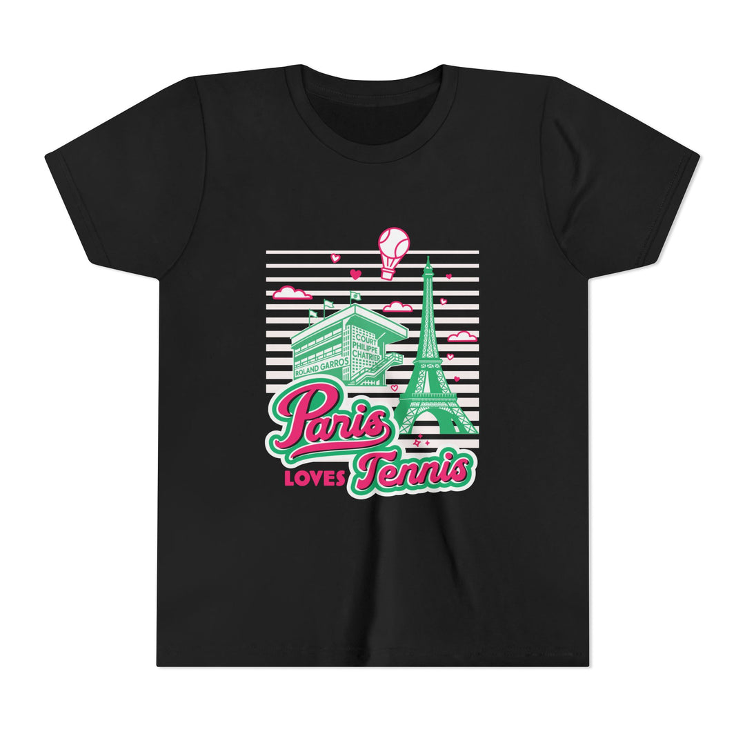 Paris Loves Tennis Kid's T-Shirt