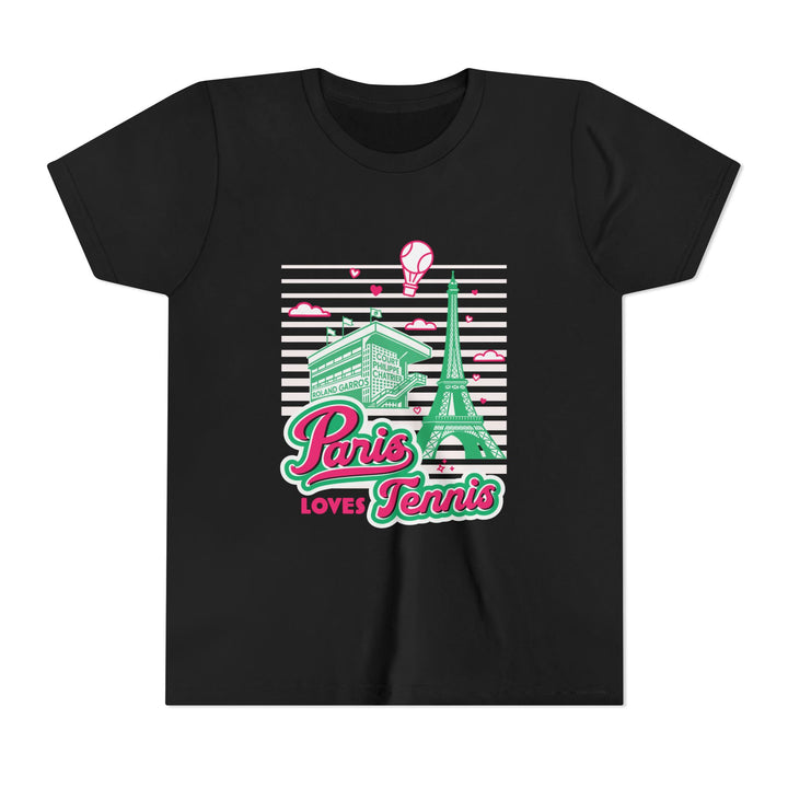 Paris Loves Tennis Kid's T-Shirt