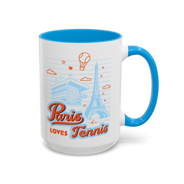 Paris Loves Tennis Mug